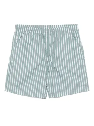 Sporty & Rich Sport ストライプ ショートパンツ | ブルー | FARFETCH JP
