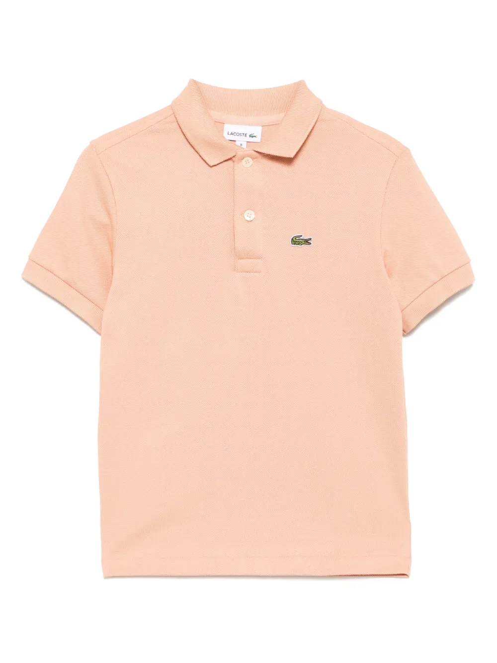Lacoste Poloshirt met logopatch Beige