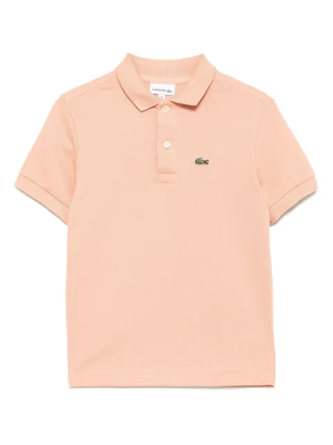 Lacoste logo-patch polo shirt