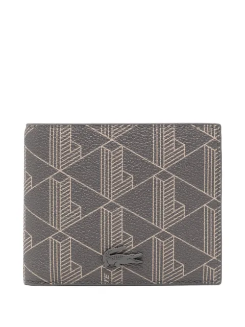 Lacoste cartera plegable con monograma
