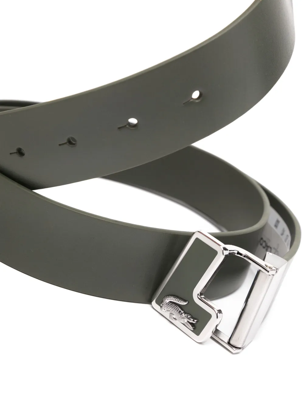 Lacoste Leren riem - Groen