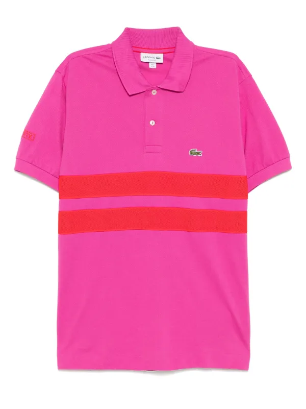 Lacoste Playera Tipo Polo Rosado FARFETCH MX