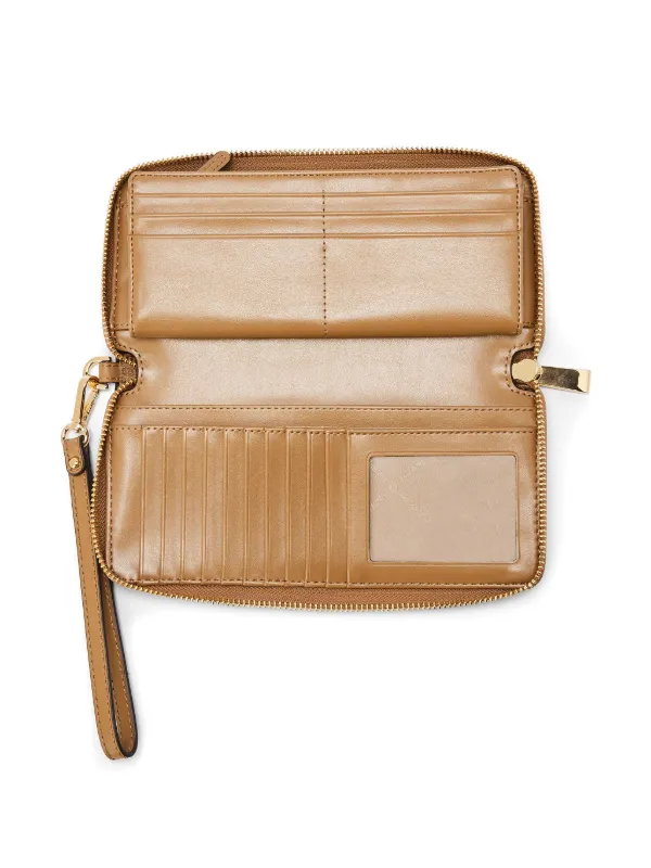 Michael Kors Large Jet Set Travel Wallet Brown FARFETCH IN