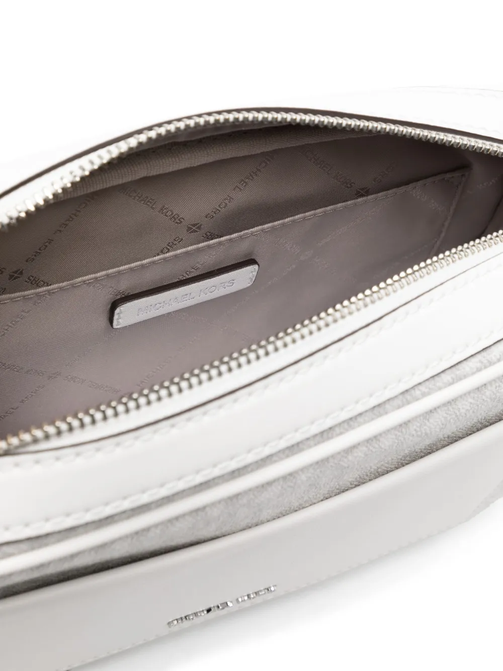 Michael Kors Crossbodytas met logo van studs Wit