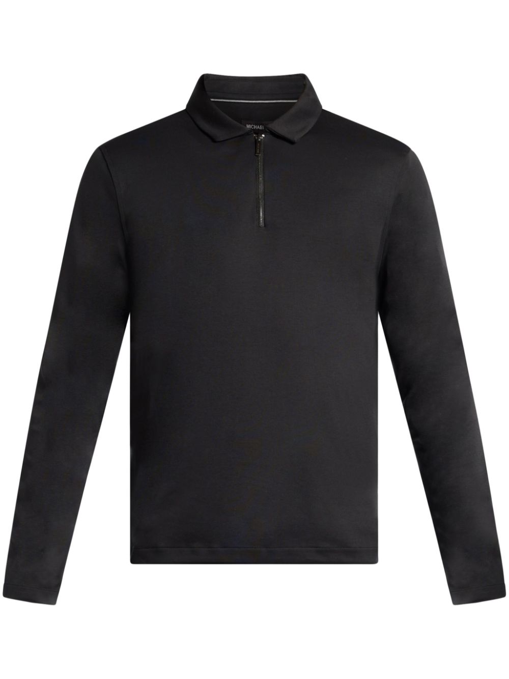 half-zip polo shirt