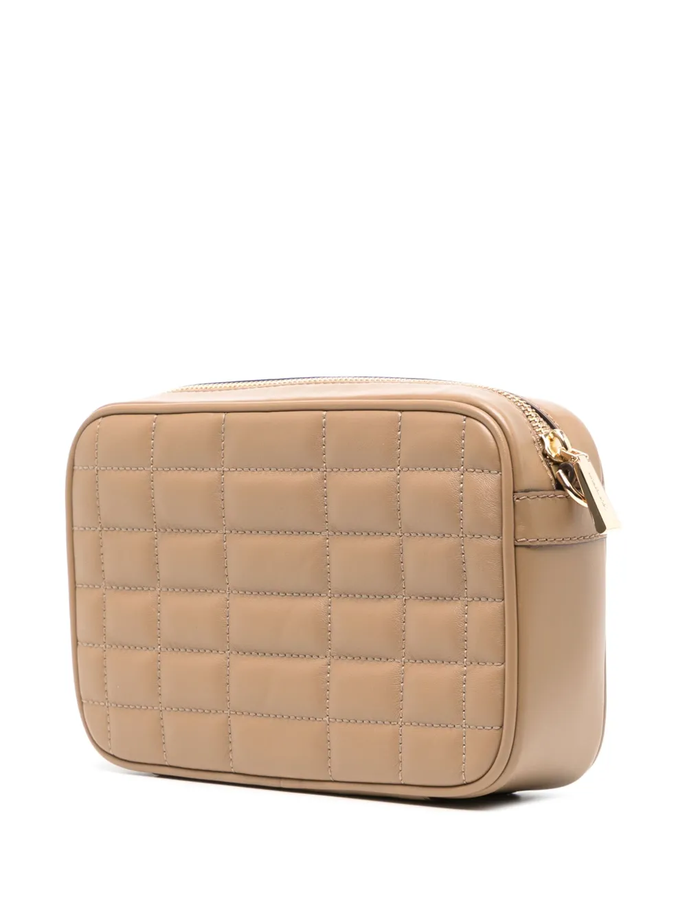 Michael Kors Leather Crossbody Bag In Neutrals