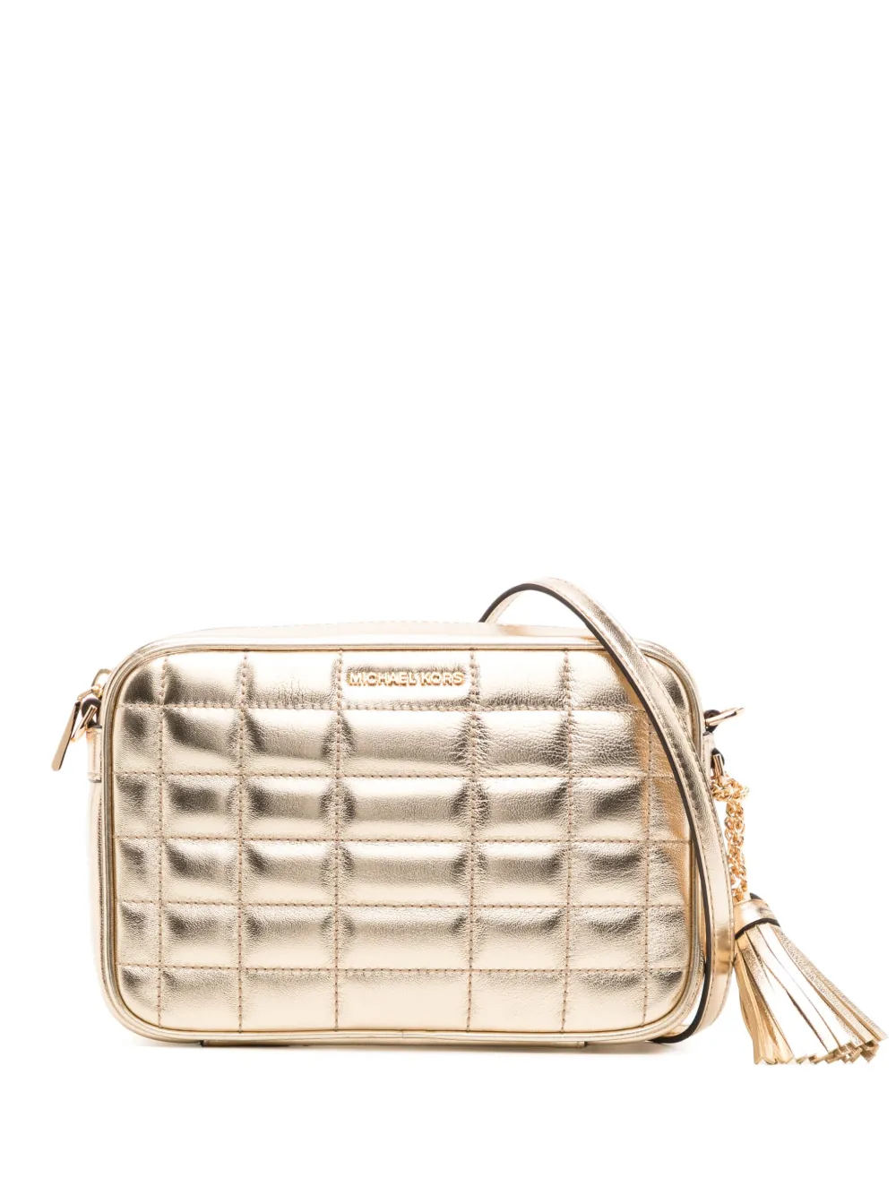 Michael Kors Jet Set ショルダーバッグ - ゴールドトーン Michael Kors Jet Set ショルダーバッグ - ゴールドトーン