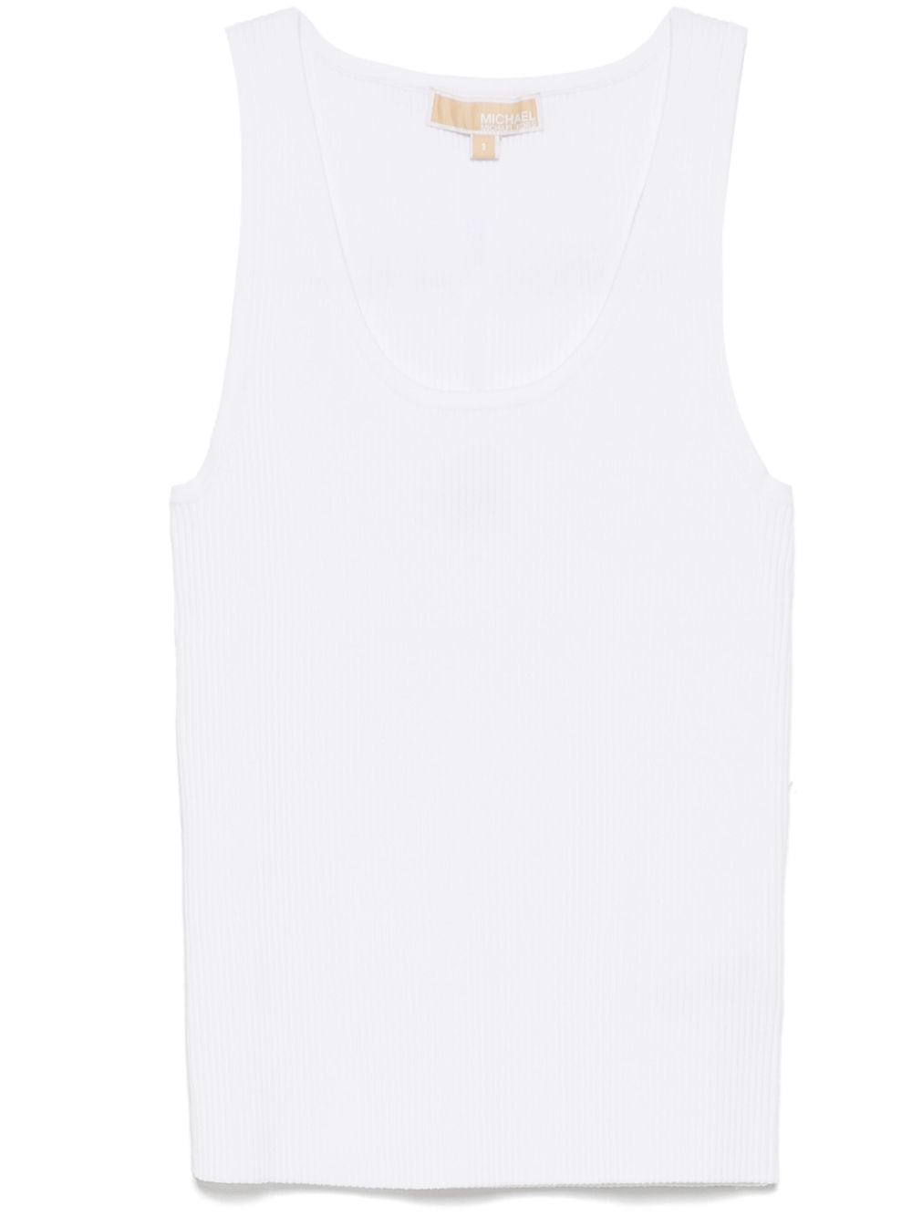 Michael Kors racer-back tank top - White