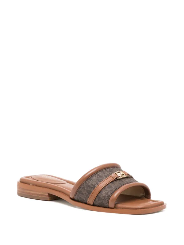 Michael Kors Mandy Sandals Brown FARFETCH TW