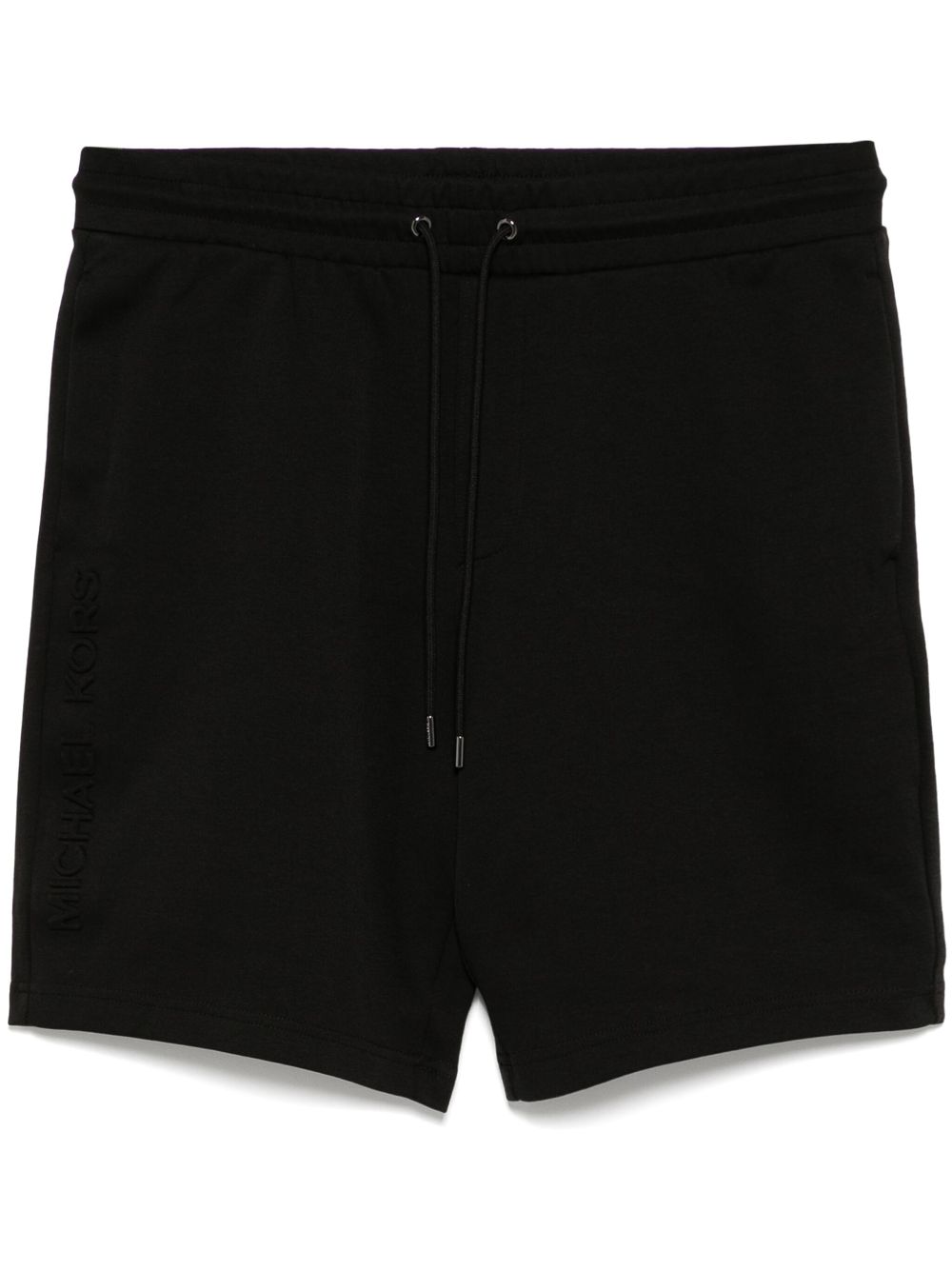 Michael Kors logo-embossed shorts - Black