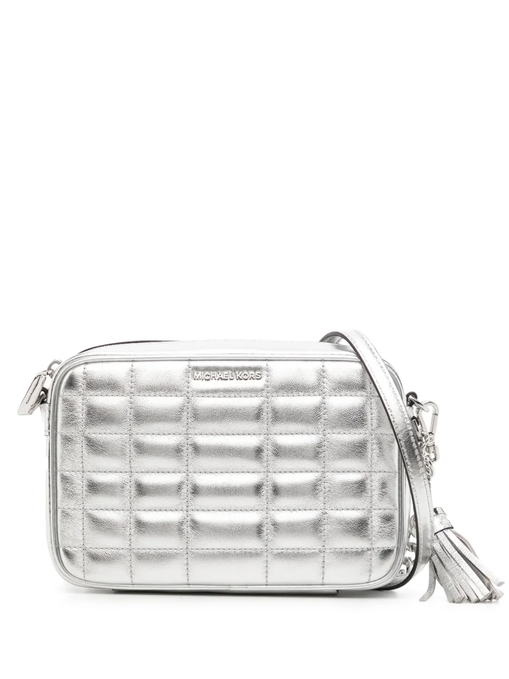 Michael Kors Jet Set ショルダーバッグ - シルバートーン Michael Kors Jet Set ショルダーバッグ - シルバートーン