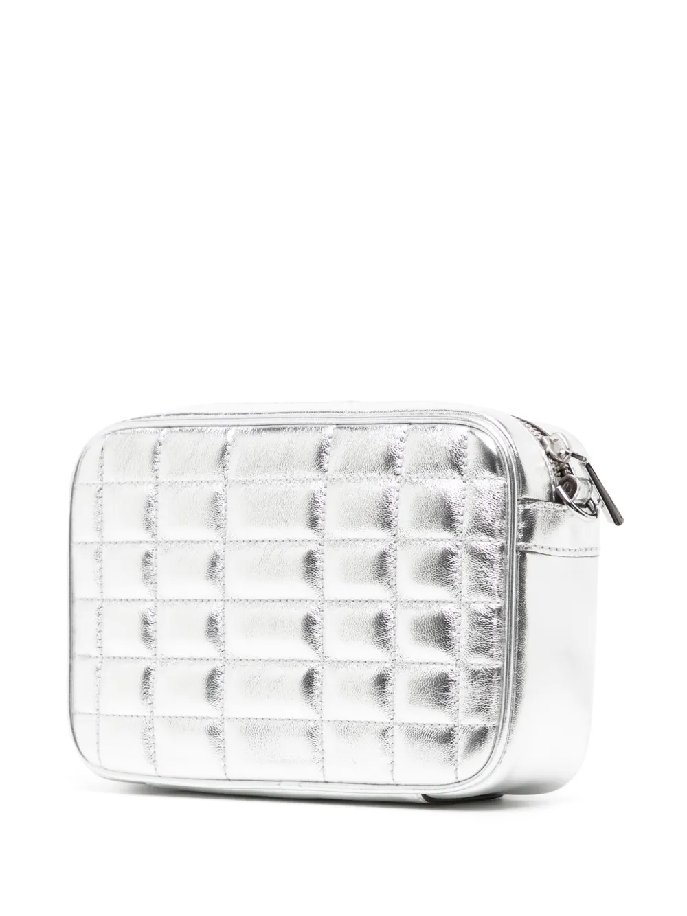 Michael Kors Jet Set crossbodytas Zilver
