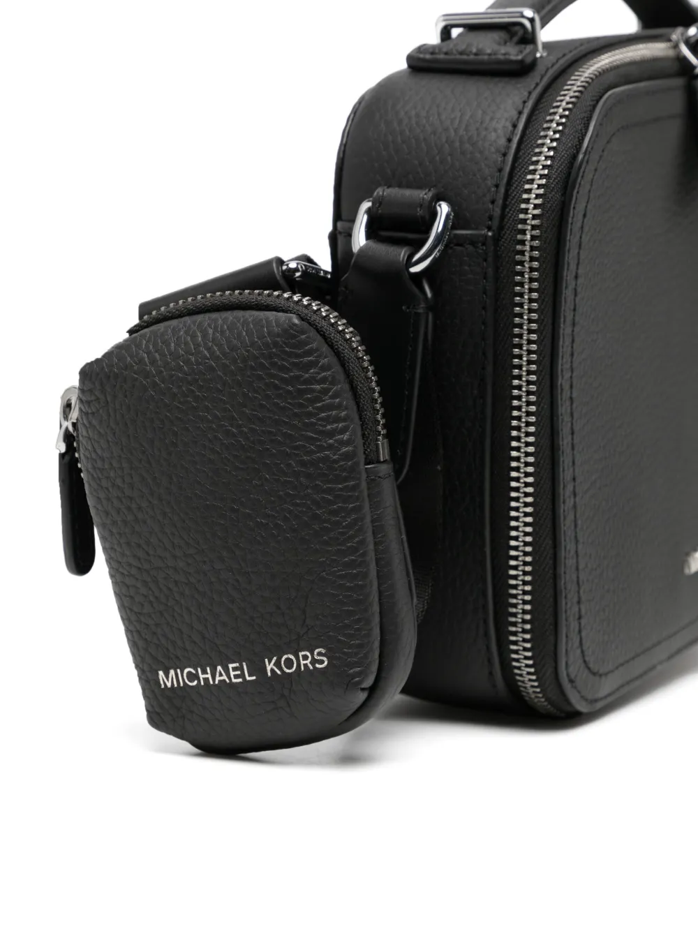 Michael Kors Messengertas met logo van studs Zwart