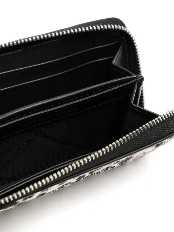 Michael Kors leopard-print Wallet | Neutrals | FARFETCH