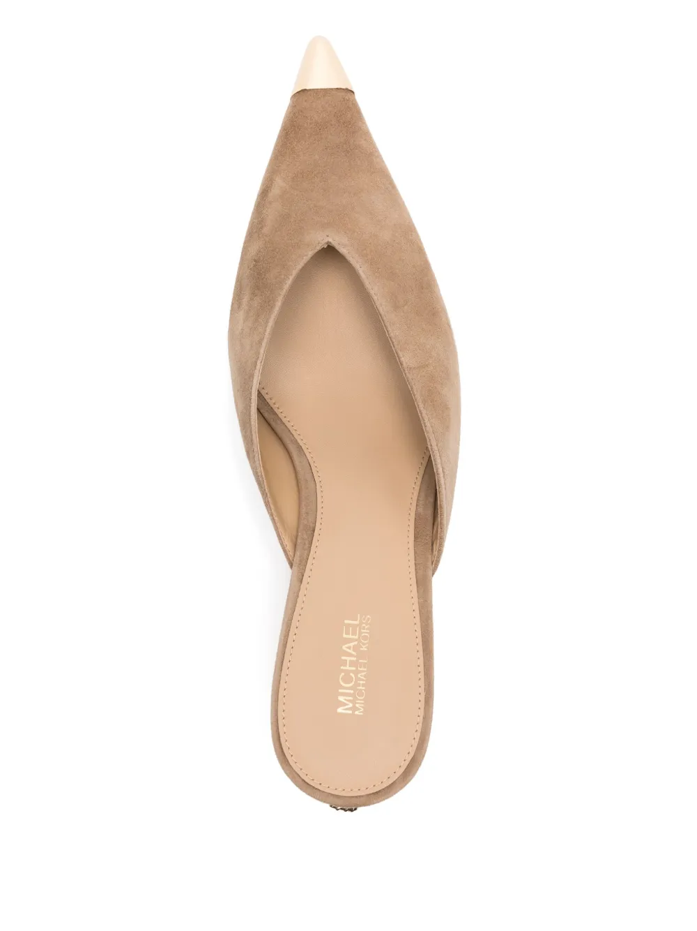 Michael Kors 60mm Kasia mules Brown