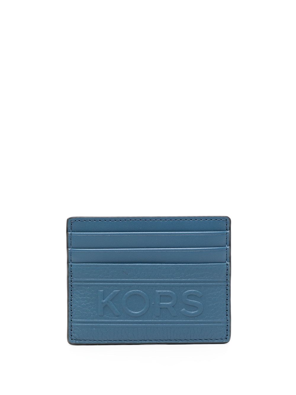 logo-embossed cardholder