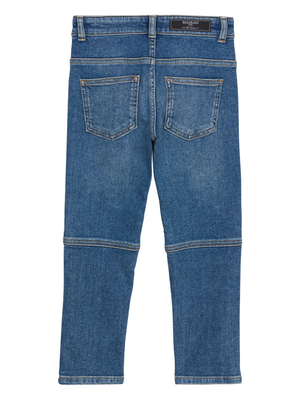 Balmain Kids Biker jeans - Blauw