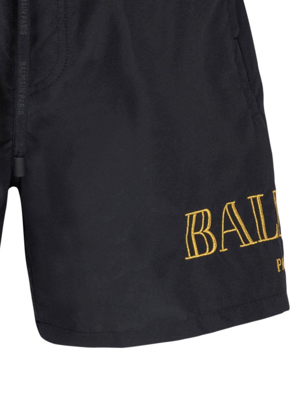 Balmain Zwembroek met geborduurd logo - Blauw