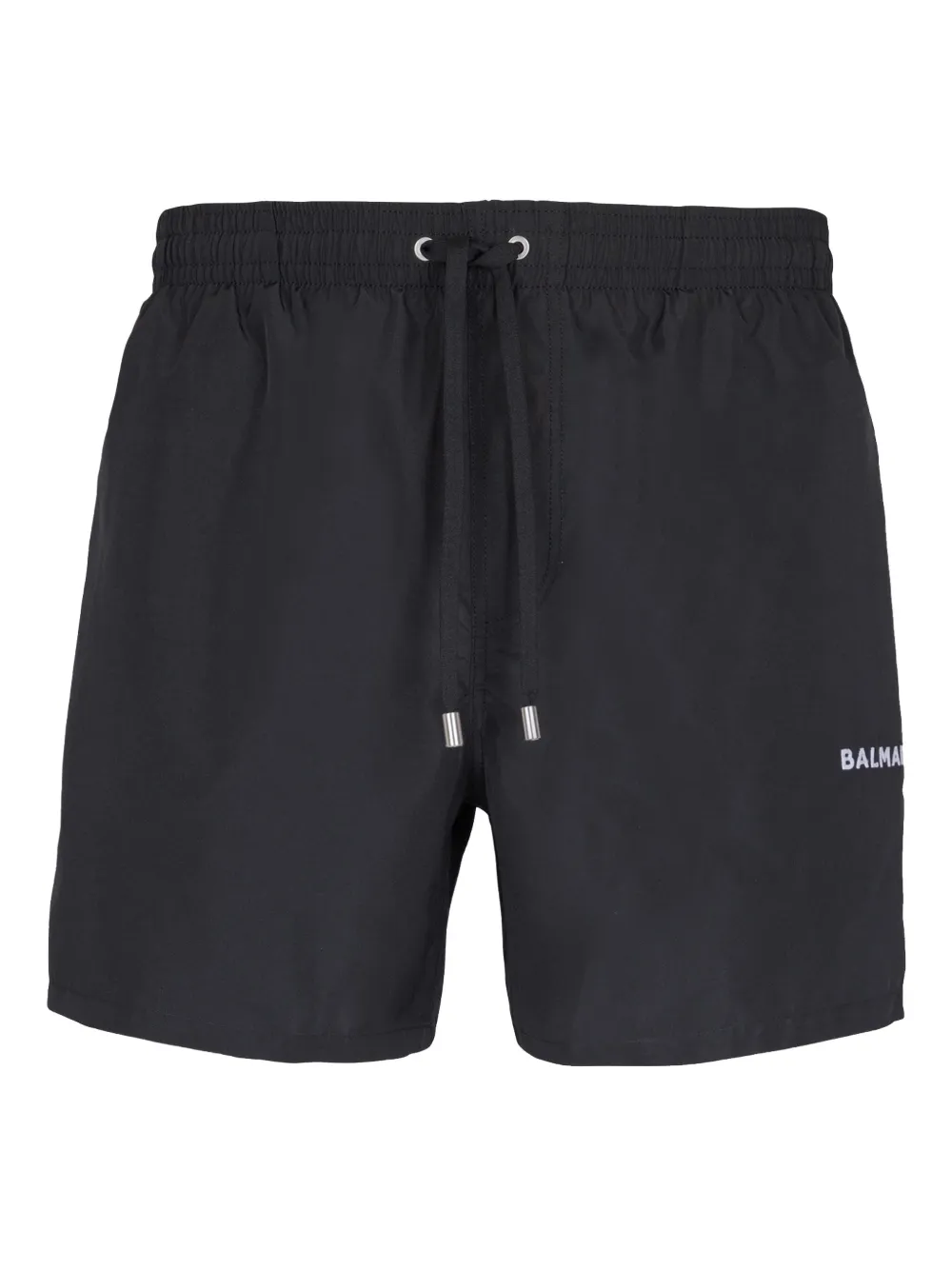 logo-embroidered swim shorts