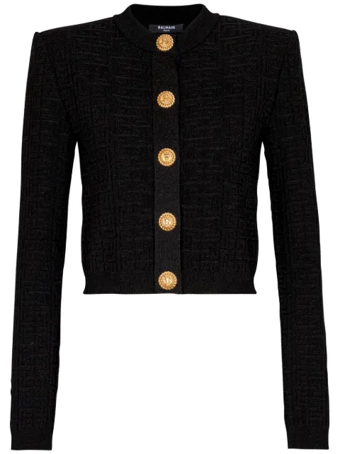Balmain PB Labyrinth vest met print