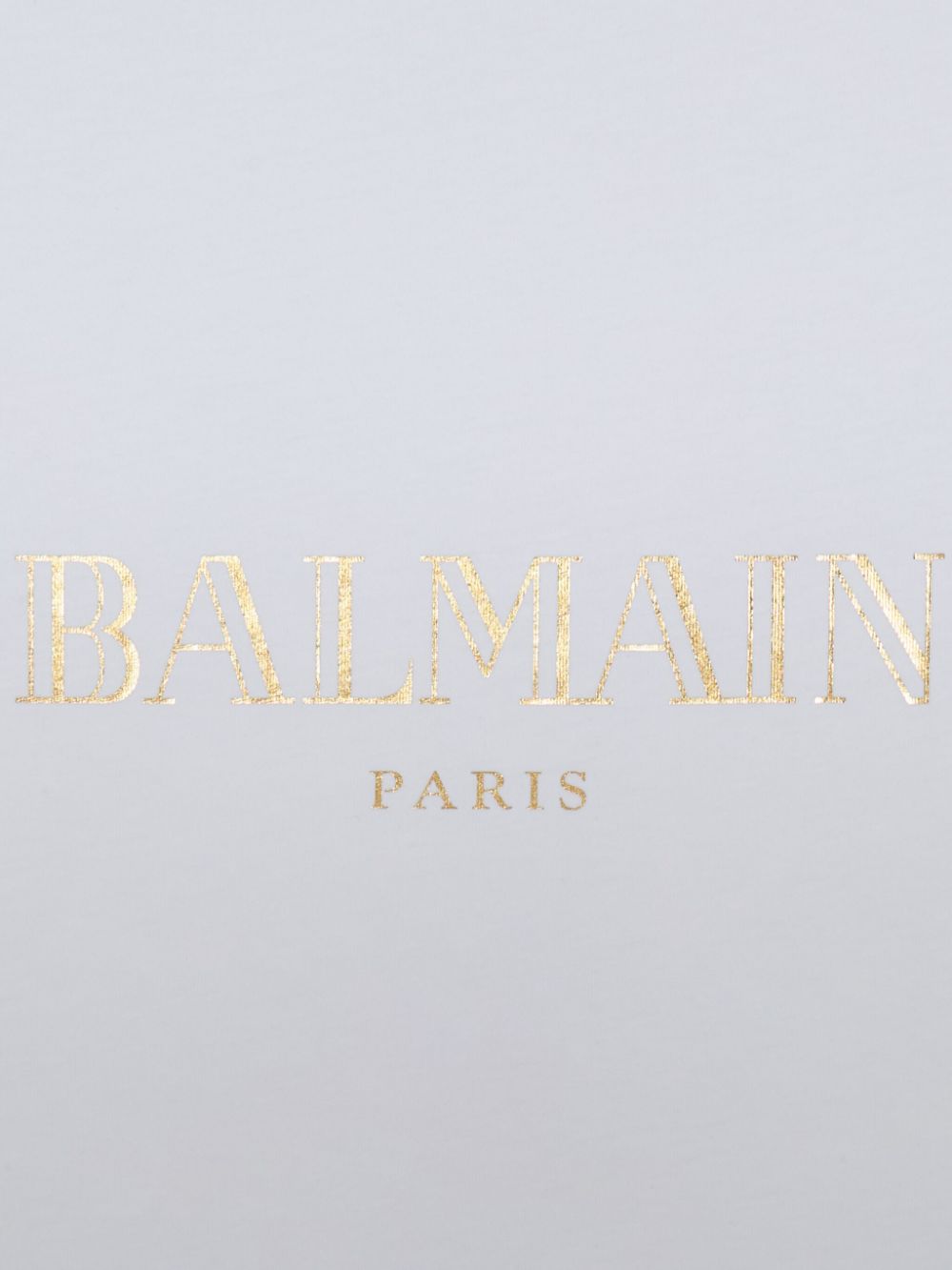 Balmain Kids Deken met logoprint - Wit