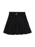 Balmain Kids flared mini skirt - Black