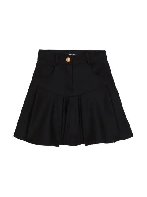 Balmain Kids フレア ミニスカート