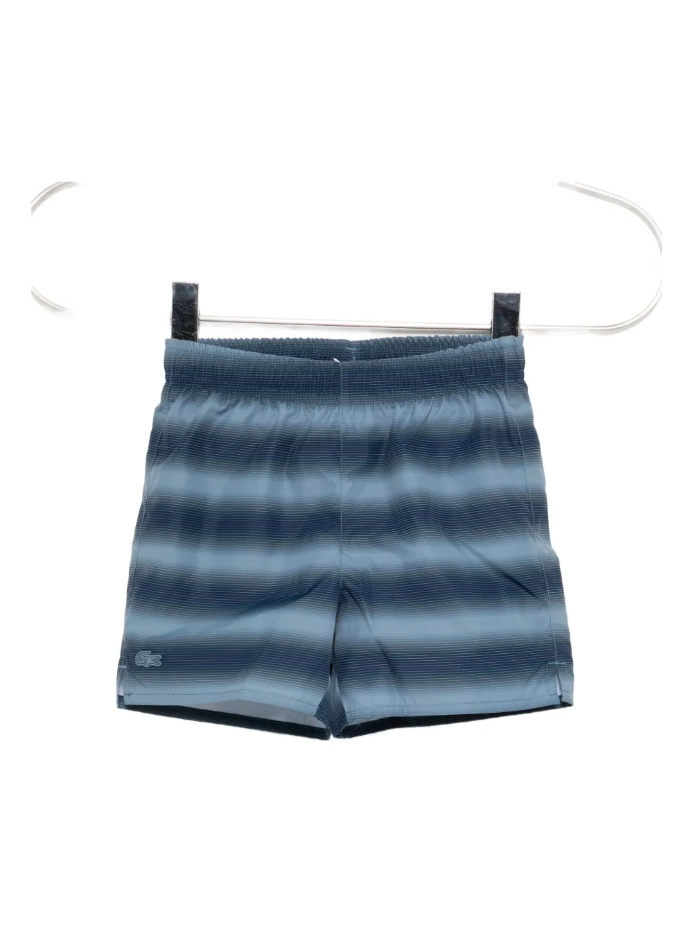 Lacoste Zwembroek met elastische tailleband Blauw