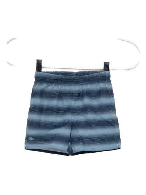 Lacoste elasticated waistband swimshorts