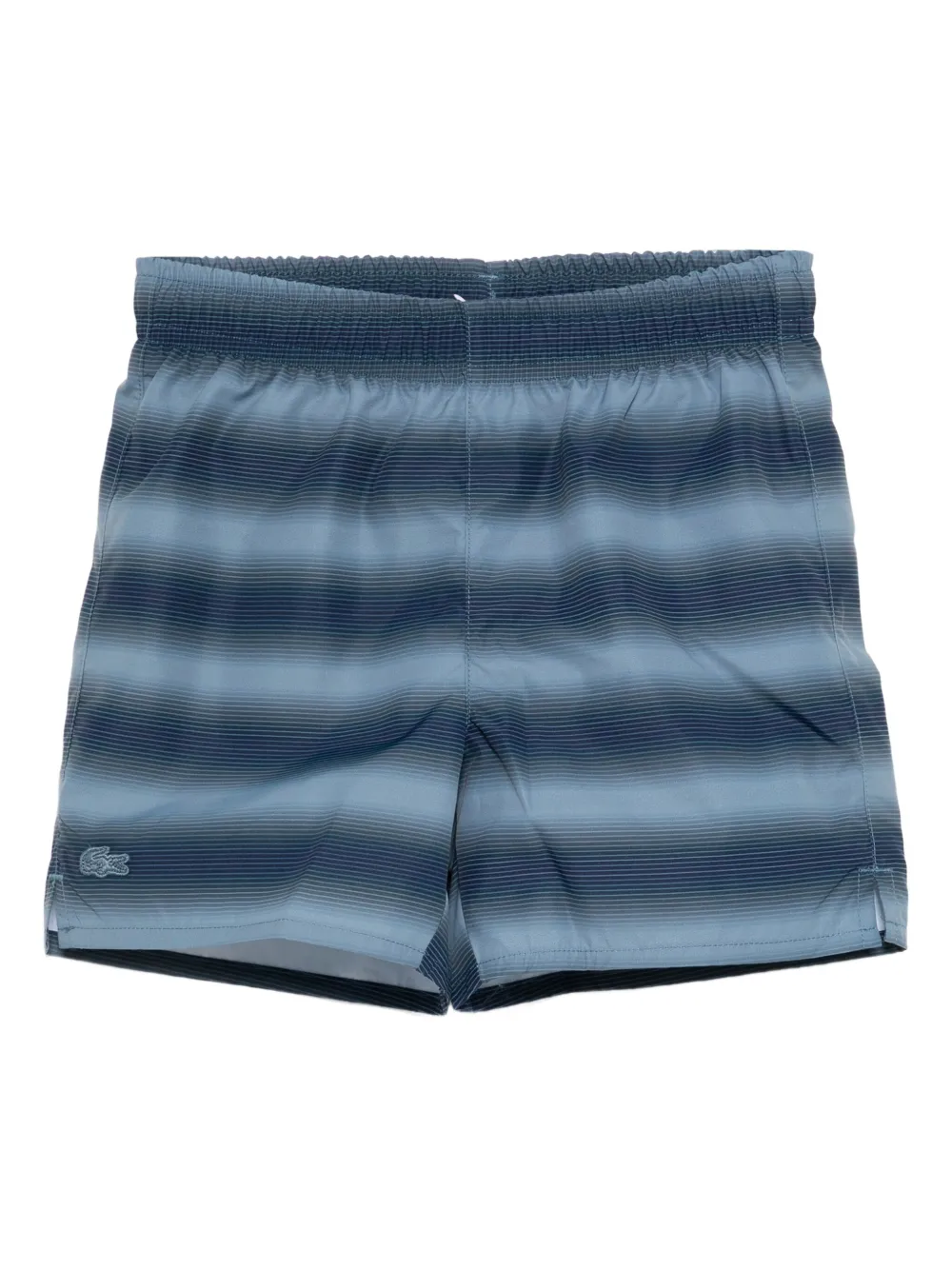 Lacoste Zwembroek met elastische tailleband Blauw