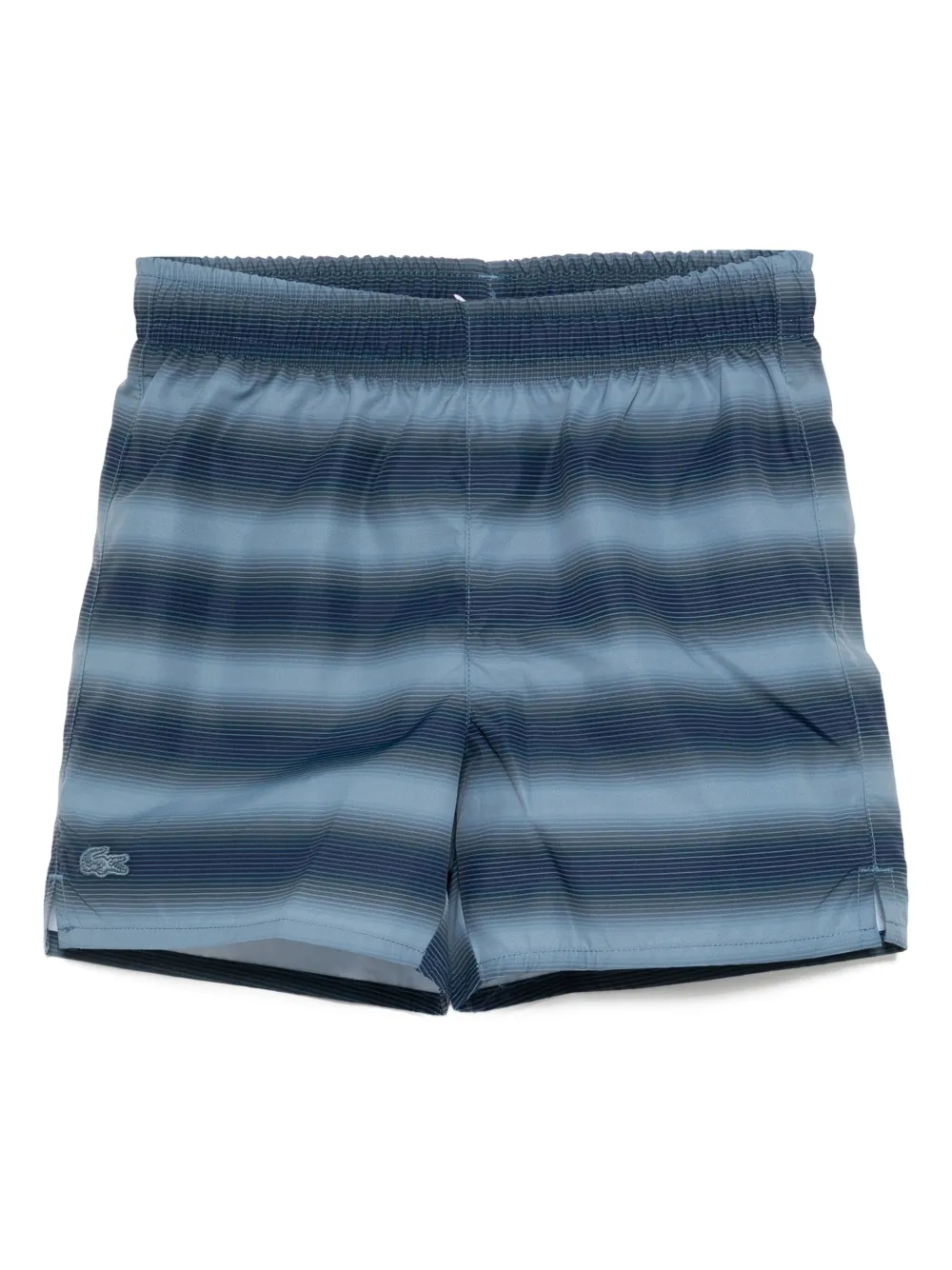 Lacoste Zwembroek met elastische tailleband Blauw