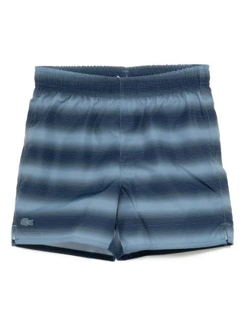 Lacoste elasticated waistband swimshorts