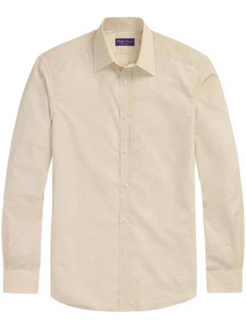 Ralph Lauren Purple Label grid-pattern shirt