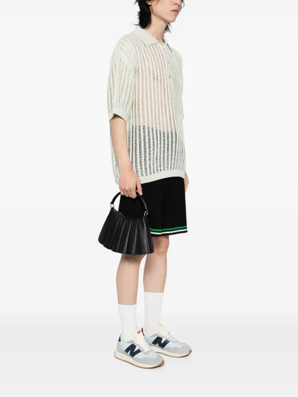 【LACOSTE】◆LENGLEN CROSSBAG◆正規品◆IVE着用◆ Large Runway Lenglen Leather Bag - Women's Cross Body Bags