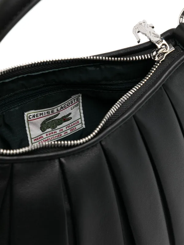 Lacoste Small Lenglen Messenger Bag | Black | FARFETCH
