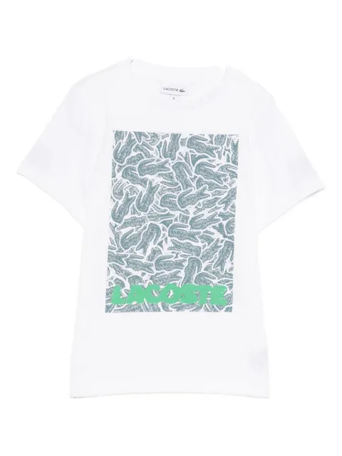 Lacoste graphic-printed T-shirt