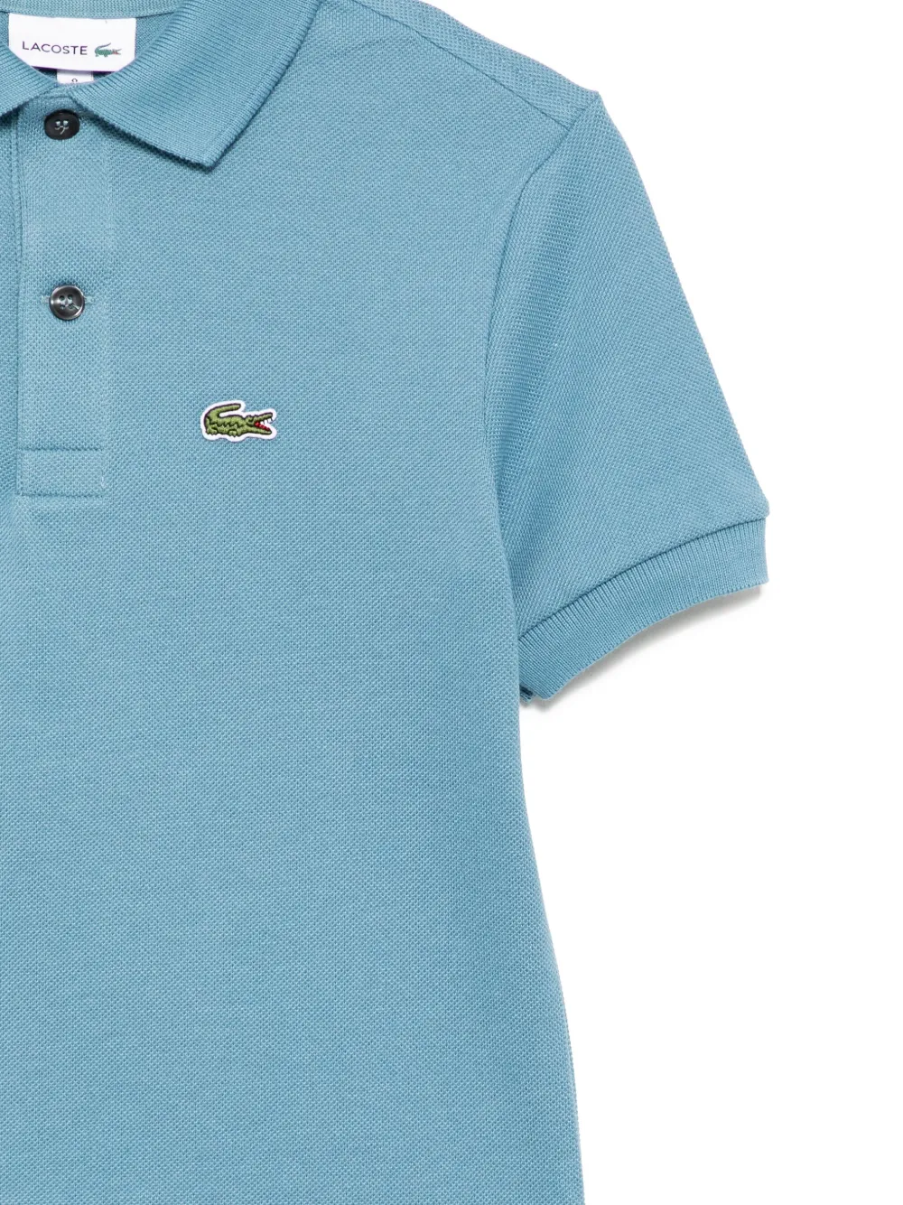 Lacoste Poloshirt met logopatch Blauw