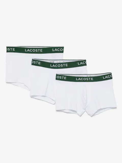Lacoste logo-waistband boxers (pack of three)