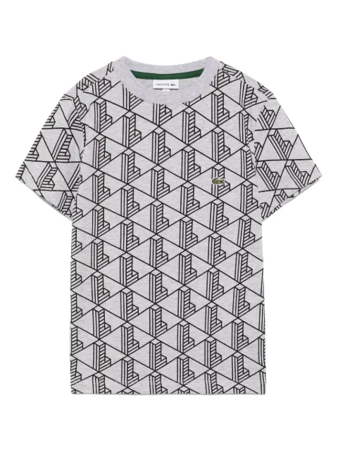 Lacoste monogram-print T-shirt