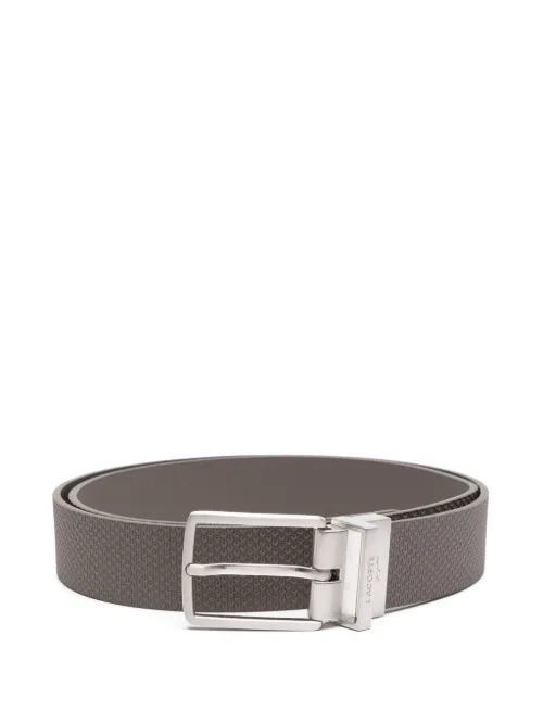 Ceinture réversible Chantaco en cuir - Lacoste - Modalova