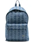 Lacoste mono-jacquard backpack - Blue