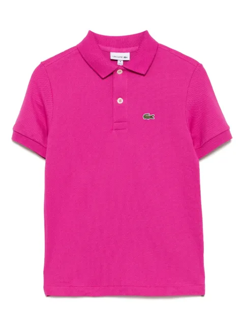Lacoste Kids Polo con applicazione logo