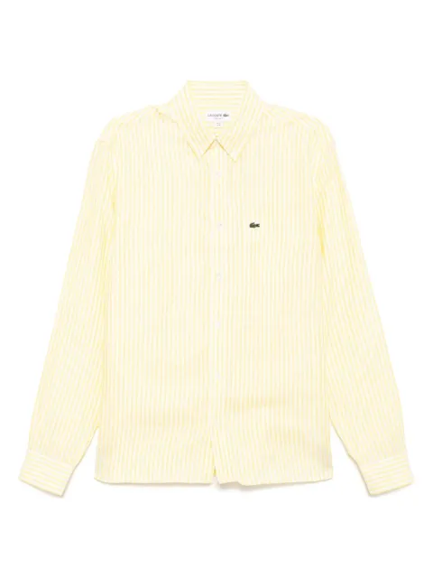 Lacoste striped linen shirt