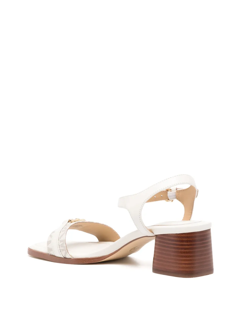 Michael Kors 50 mm Mandy sandalen Wit