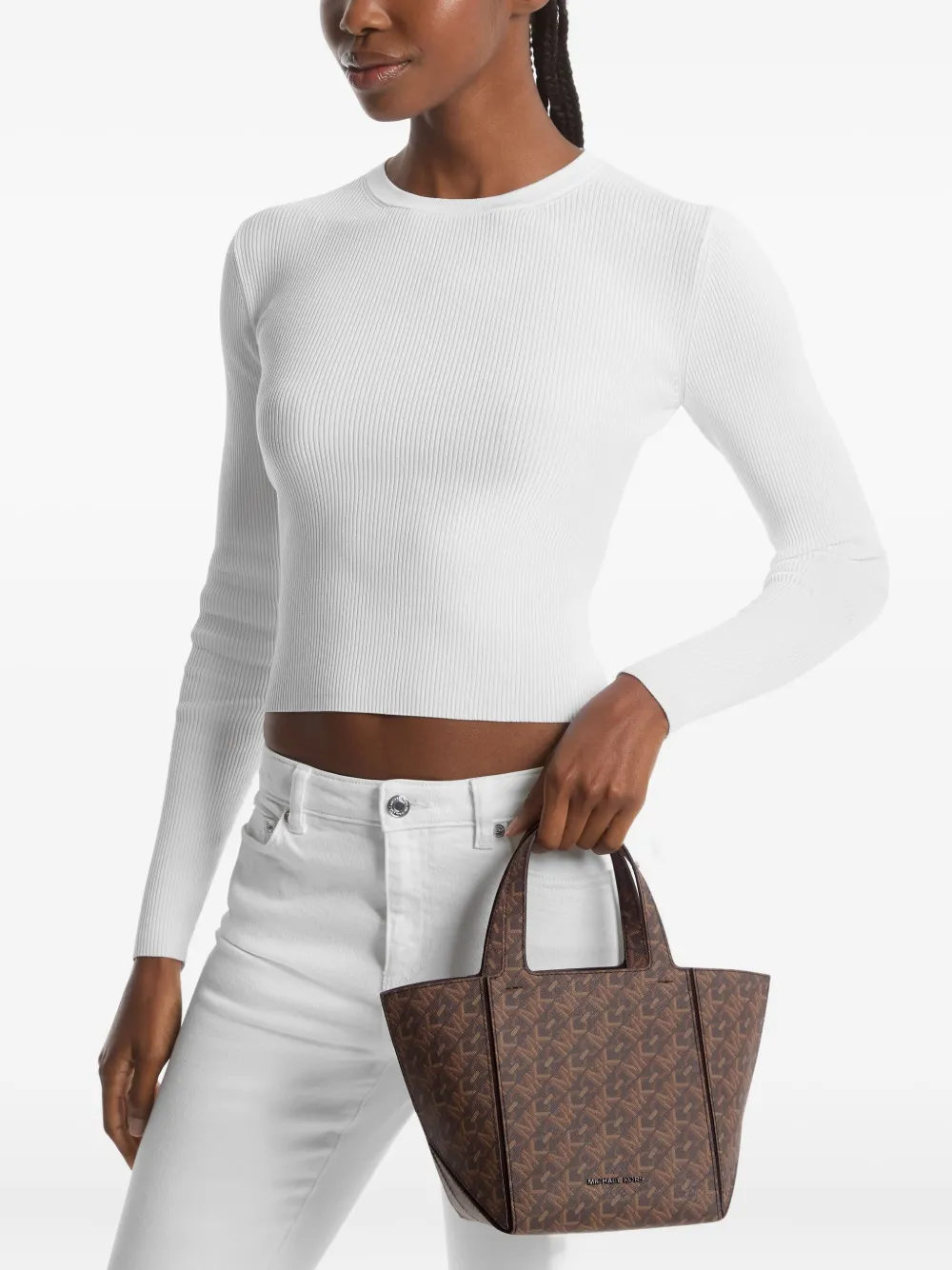 Michael Kors Jordi kleine shopper Bruin