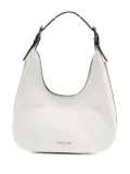 Michael Kors small Nolita pebbled hobo shoulder bag - White