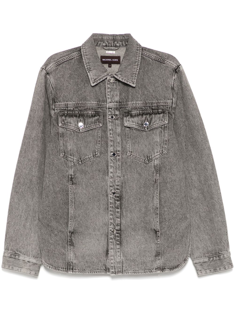 Michael Kors denim shirt jacket - Grey