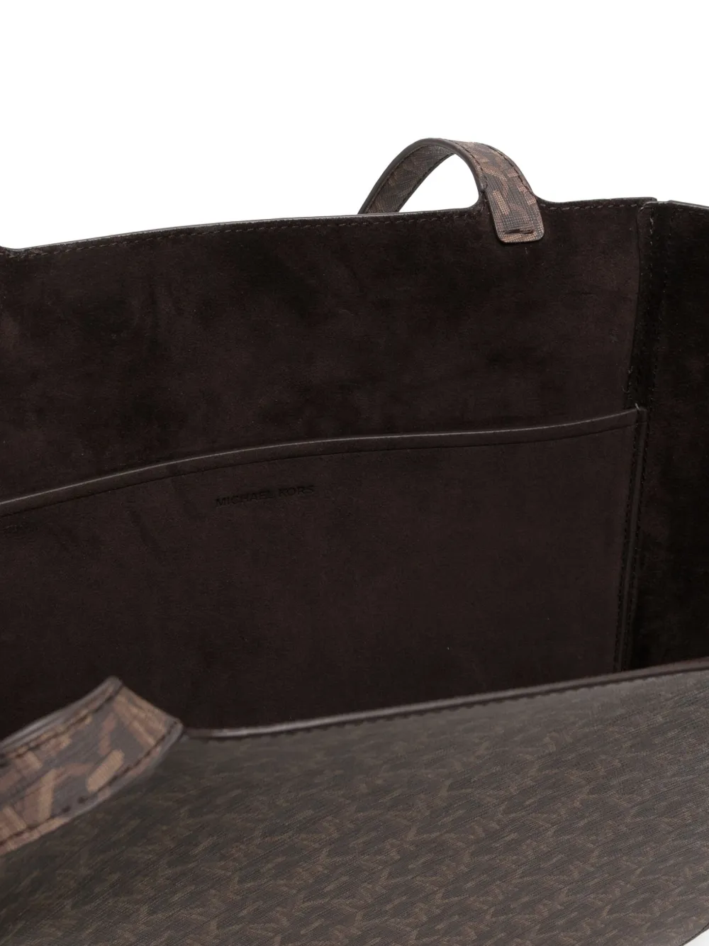 Michael Kors Shopper met monogram Bruin