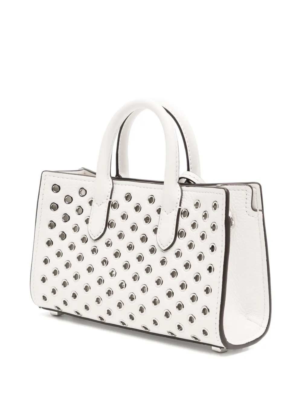 Michael Kors Scarlett crossbodytas met ringlets Wit