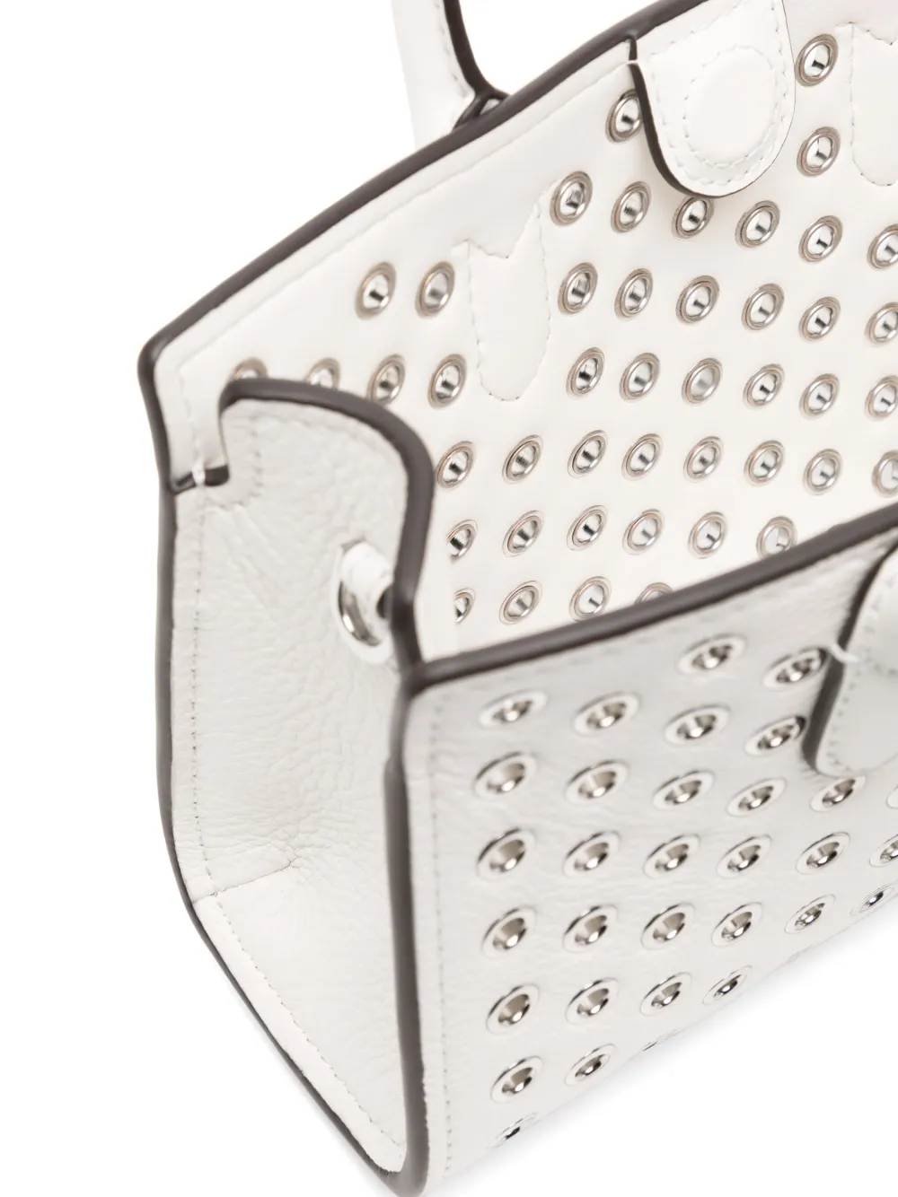 Michael Kors Scarlett crossbodytas met ringlets Wit